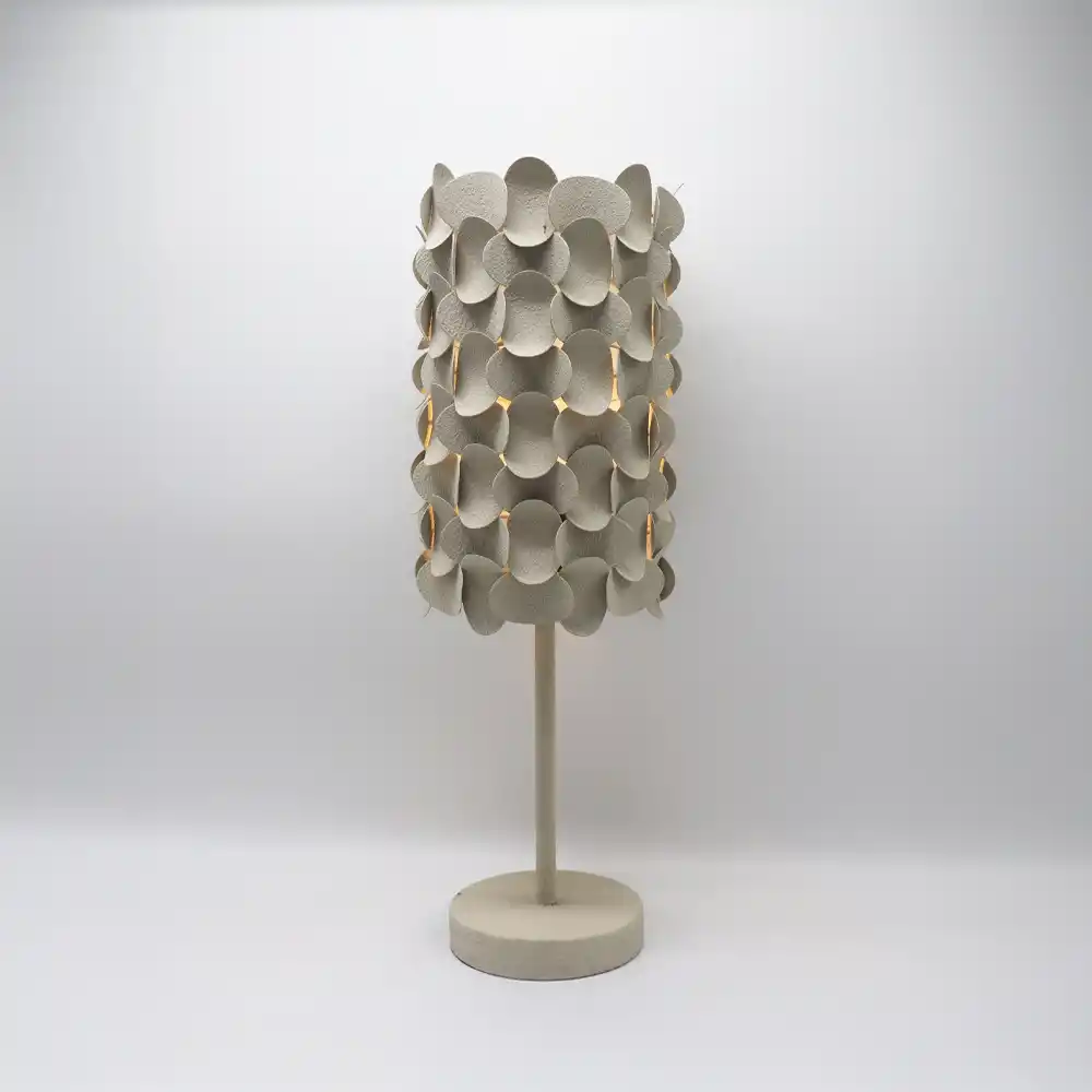 LIBERTA LUCE ΦΩΤΙΣΤΙΚΟ ΕΠΙΤΡΑΠΕΖΙΟ 22x22x64cm ΣΙΔΕΡΟ ΜΠΕΖ