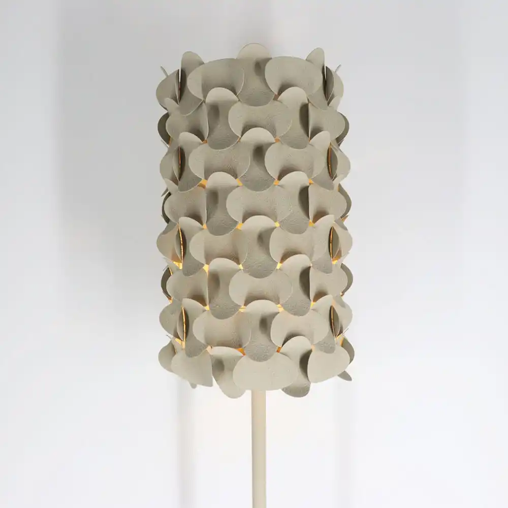 LIBERTA LUCE ΦΩΤΙΣΤΙΚΟ ΕΠΙΔΑΠΕΔΙΟ 26x26x150.5cm ΣΙΔΕΡΟ ΜΠΕΖ