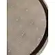 LIBERTA FUN COFFEE TABLE SAND BEIGE ΜΑΥΡΟ 63x63x42cm