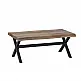 LIBERTA BRICK COFFEE TABLE ΚΑΡΥΔΙ ΜΑΥΡΟ 110x60x45 LIBERTA BRICK COFFEE TABLE ΚΑΡΥΔΙ ΜΑΥΡΟ 110x60x45