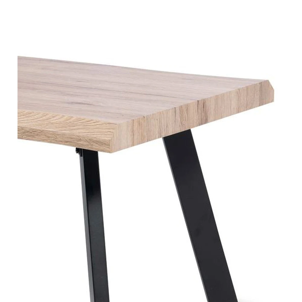 LIBERTA BRICK-URBAN COFFEE TABLE ΦΥΣΙΚΟ ΜΑΥΡΟ 110x60x45