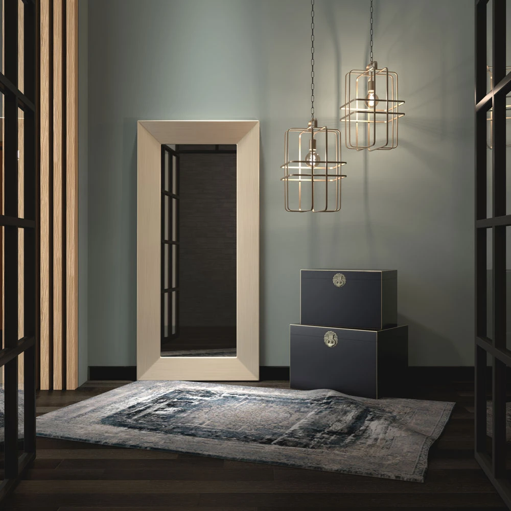 LIBERTA JAPANESE ΜΠΑΟΥΛΑ SET 2ΤΕΜ ΜΑΥΡΟ ΧΡΥΣΟ 60x40x42