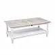 LIBERTA HISTORY COFFEE TABLE ΛΕΥΚΟ ΦΥΣΙΚΟ 125x64x50 LIBERTA HISTORY COFFEE TABLE ΛΕΥΚΟ ΦΥΣΙΚΟ 125x64x50