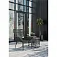 LIBERTA LEAF COFFEE TABLE SET 2ΤΕΜ ΜΑΥΡΟ ΦΥΣΙΚΟ 40x40x45 LIBERTA LEAF COFFEE TABLE SET 2ΤΕΜ ΜΑΥΡΟ ΦΥΣΙΚΟ 40x40x45