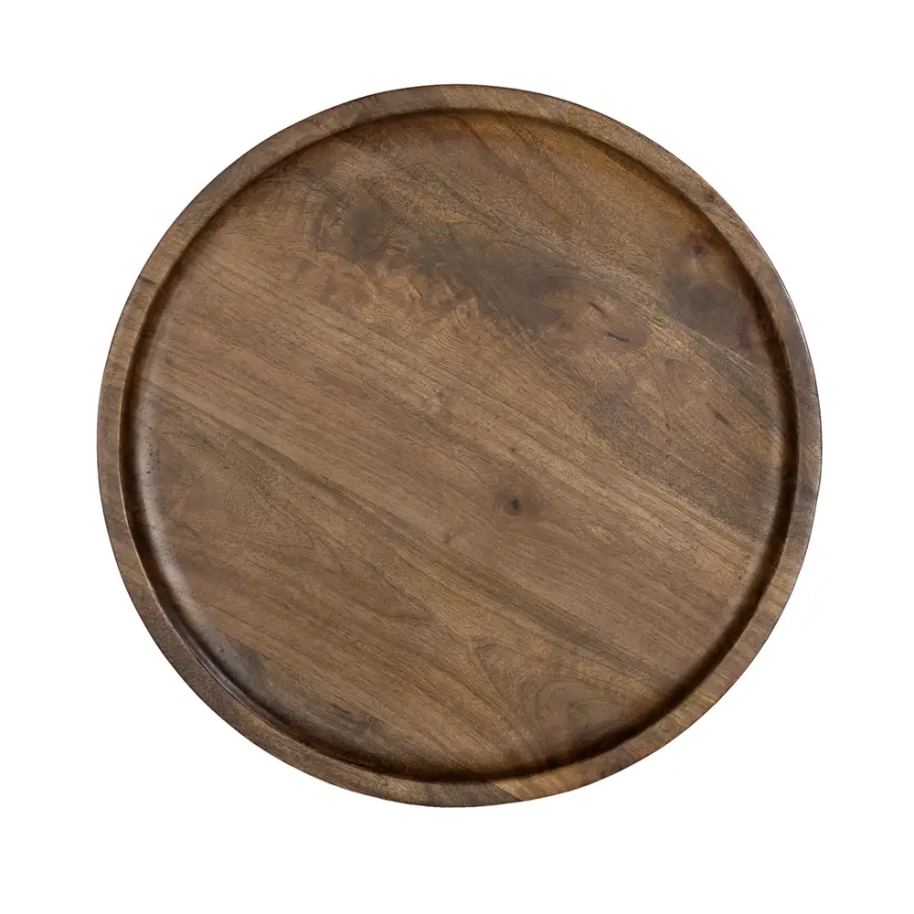 LIBERTA PENCIL 55 COFFEE TABLE ΚΑΡΥΔΙ ΜΑΥΡΟ 55x55x55cm