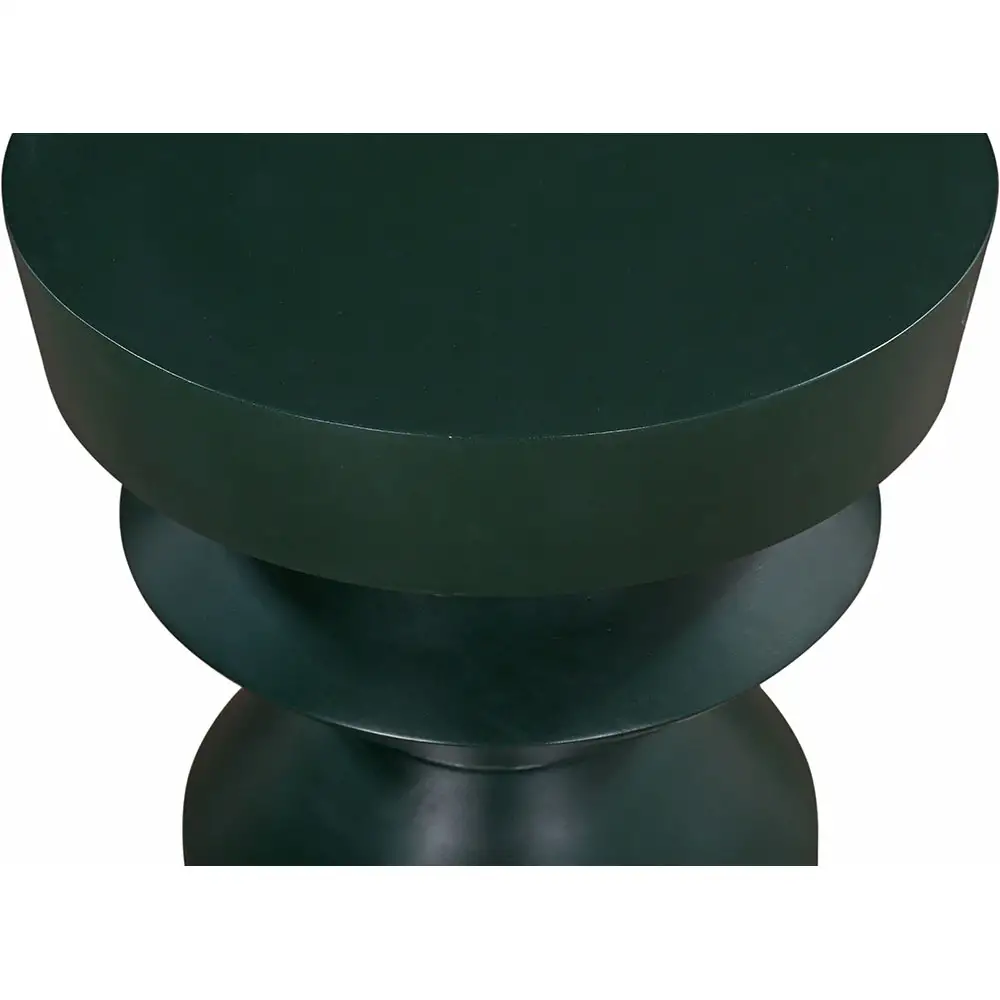 LIBERTA EDGY SIDE TABLE ΠΡΑΣΙΝΟ 48x48x62.5cm