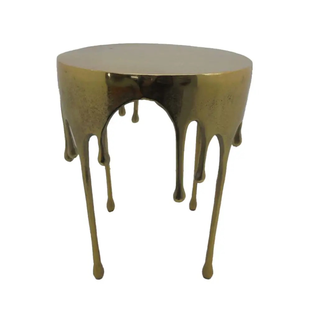 LIBERTA DROP SIDE TABLE ΧΡΥΣΟ 43.25x43.25x56cm