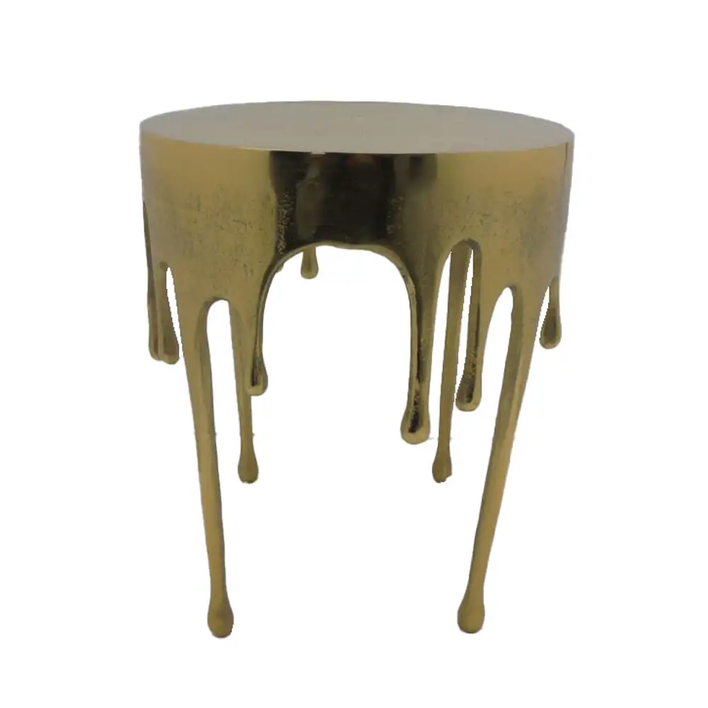 LIBERTA DROP SIDE TABLE ΧΡΥΣΟ 34.25x34.25x44.5cm