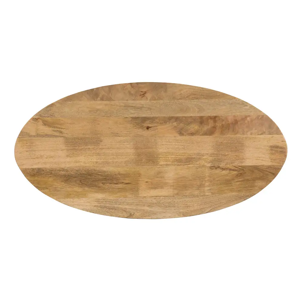 LIBERTA SKORPIO COFFEE TABLE ΚΑΡΥΔΙ ΜΑΥΡΟ 120x60x45cm