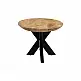 LIBERTA SKORPIO COFFEE TABLE ΚΑΡΥΔΙ ΜΑΥΡΟ 120x60x45cm