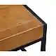 LIBERTA COMBO COFFEE TABLE ΚΑΡΥΔΙ ΜΑΥΡΟ 84x80x42cm