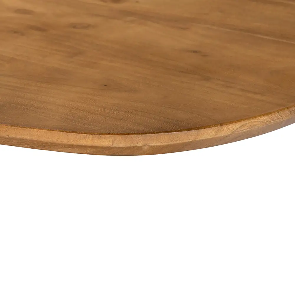 LIBERTA LEVEL COFFEE TABLE ΚΑΡΥΔΙ ΜΑΥΡΟ 95x65x48cm