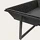 LIBERTA CHEOPS COFFEE TABLE ΜΑΥΡΟ 120x60x42cm