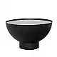 LIBERTA ARCHES COFFEE TABLE ΜΑΥΡΟ 70x70x40cm