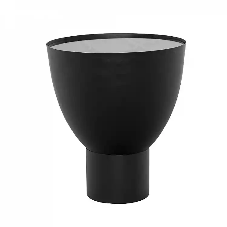 LIBERTA ARCHES SIDE TABLE ΜΑΥΡΟ 40.5x40.5x45.5cm
