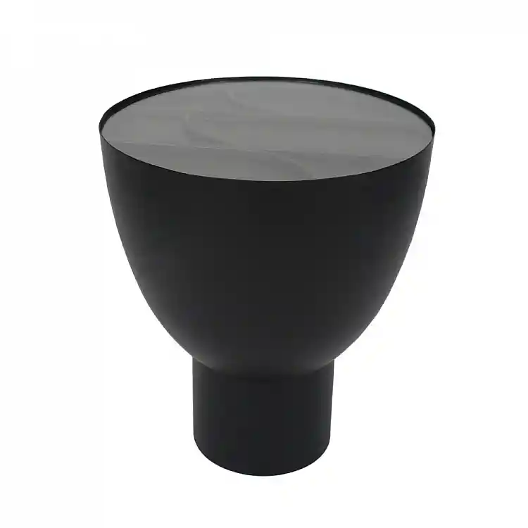 LIBERTA ARCHES SIDE TABLE ΜΑΥΡΟ 40.5x40.5x45.5cm