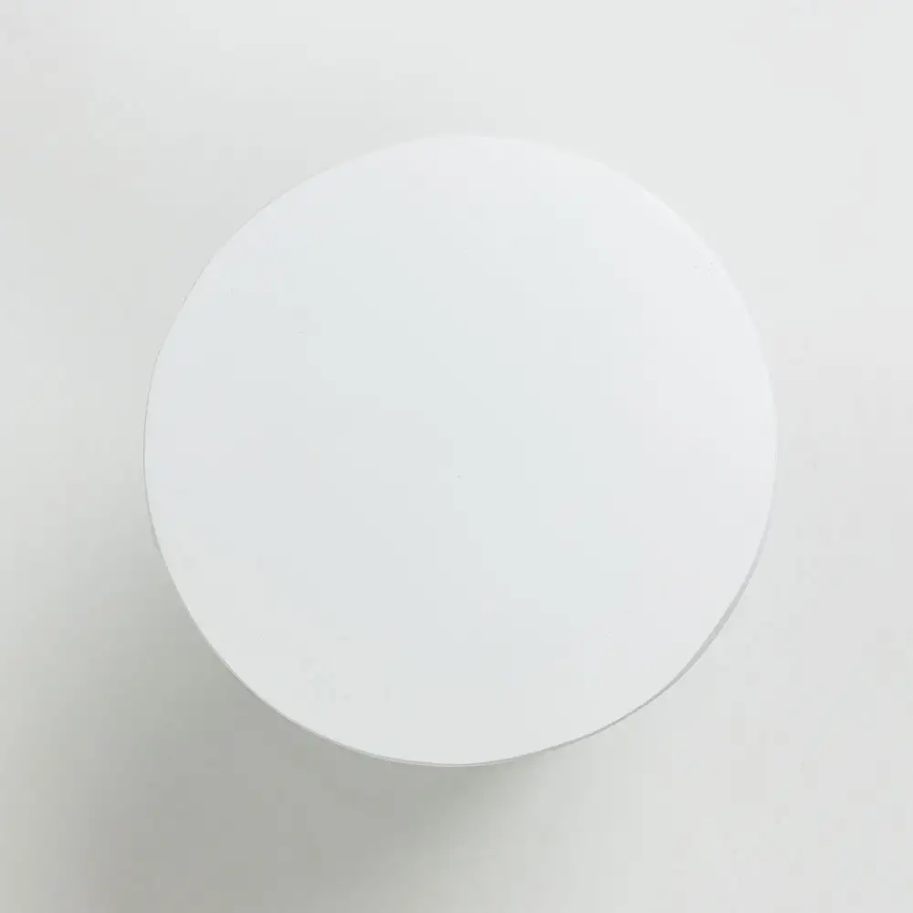 LIBERTA LITHOS HANDLE SIDE TABLE ΛΕΥΚΟ 36.5x36.5x46.5cm