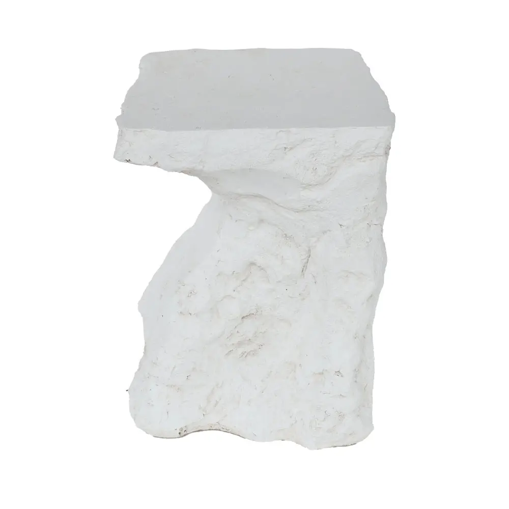 LIBERTA GRECIA SIDE TABLE ΛΕΥΚΟ 39x36x51