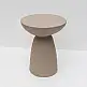 LIBERTA MOCCA SIDE TABLE ΛΕΥΚΟ 40.5x40.5x51cm