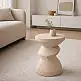 LIBERTA LATTE SIDE TABLE BEIGE 40.5x40.5x51cm