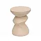LIBERTA LATTE SIDE TABLE BEIGE 40.5x40.5x51cm