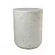 LIBERTA WHEEL ROUND SIDE TABLE TERRAZZO 36.5x36.5x46cm