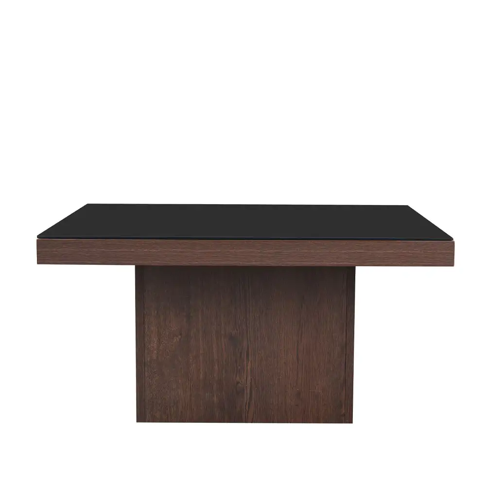 LIBERTA NUEZ COFFEE TABLE ΚΑΡΥΔΙ ΜΑΥΡΟ 79x79x40cm