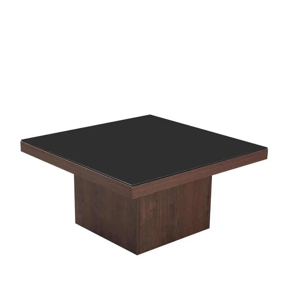 LIBERTA NUEZ COFFEE TABLE ΚΑΡΥΔΙ ΜΑΥΡΟ 79x79x40cm