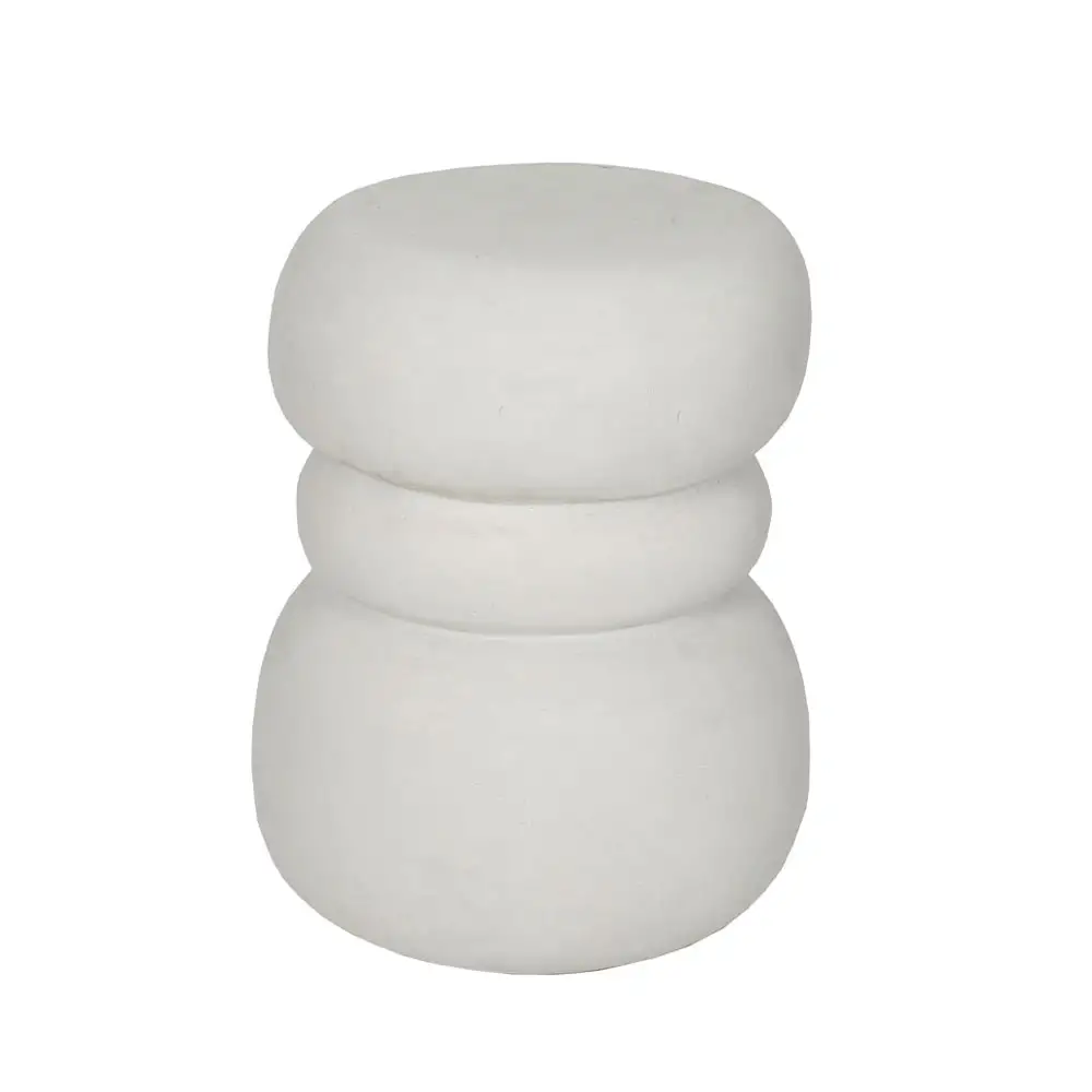 LIBERTA NIVO SIDE TABLE ΑΣΠΡΟ 35x37x47cm