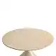 LIBERTA KNOT COFFEE TABLE SET 2ΤΕΜ CREAM CREAM 70x70x40cm