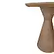 LIBERTA VERTEX COFFEE TABLE ΦΥΣΙΚΟ 50x50x55cm