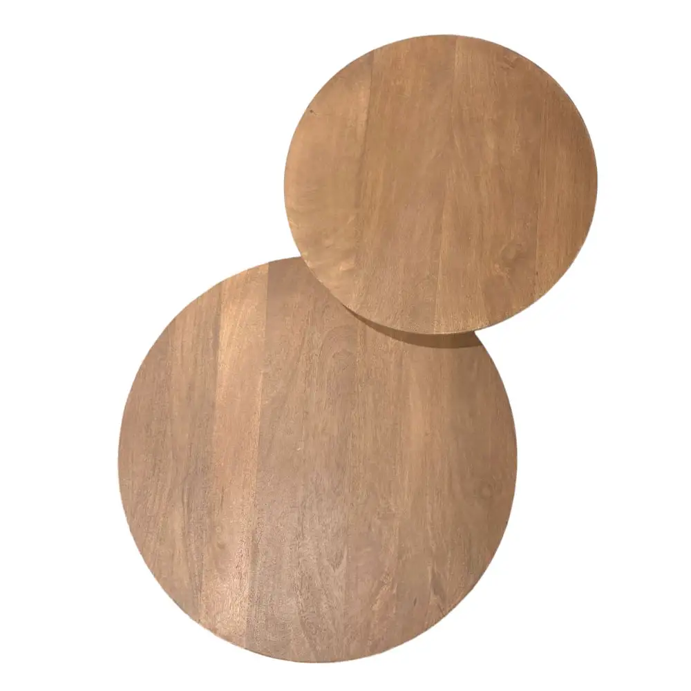 LIBERTA VERTEX COFFEE TABLE ΦΥΣΙΚΟ 70x70x45cm