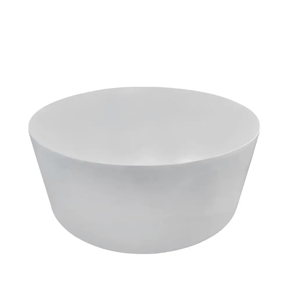 LIBERTA MISTY GREY COFFEE TABLE ΓΚΡΙ ΑΝΟΙΧΤΟ 90x90x41cm