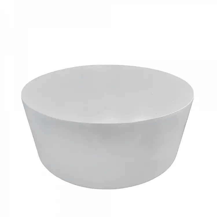LIBERTA MISTY GREY COFFEE TABLE ΓΚΡΙ ΑΝΟΙΧΤΟ 90x90x41cm