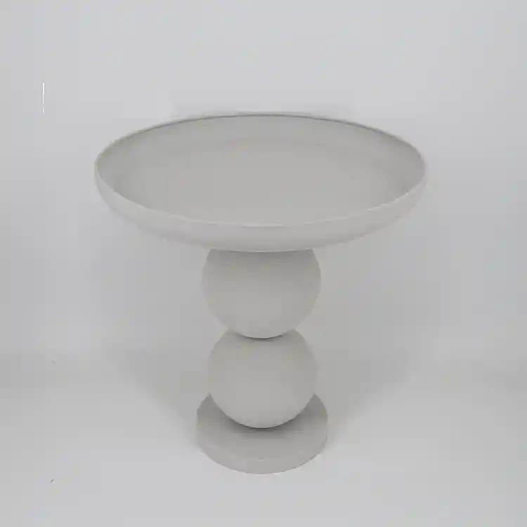 LIBERTA LUNO SIDE TABLE OFF WHITE 51x51x53cm