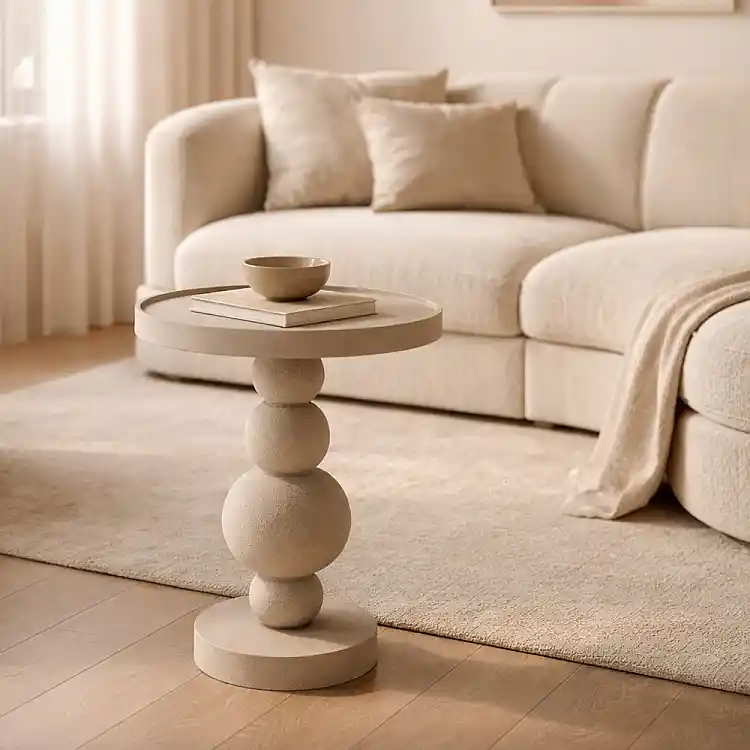LIBERTA ASTRA SIDE TABLE ΜΠΕΖ 36.5x36.5x55cm