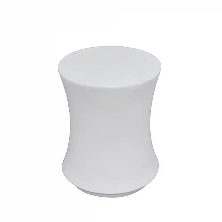 LIBERTA ARC SIDE TABLE ΛΕΥΚΟ 38.5x38.5x49cm