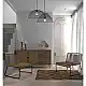LIBERTA AMMOS ΜΠΟΥΦΕΣ 3ΣΥΡΤΑΡΙΑ ΦΥΣΙΚΟ ΜΕ RATTAN 150x39x79cm