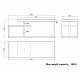 LIBERTA KIVOS TV STAND SONOMA 120x39.5x47 LIBERTA KIVOS TV STAND SONOMA 120x39.5x47
