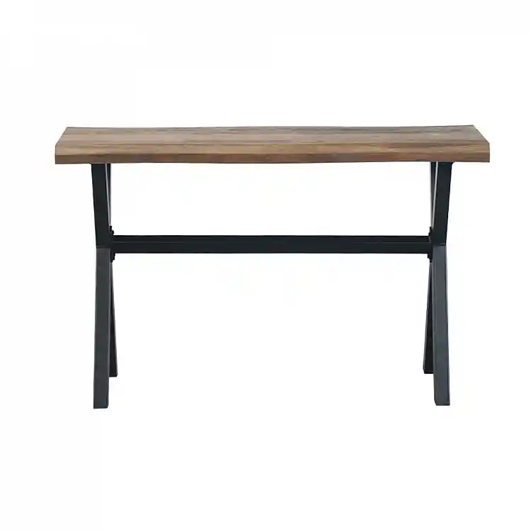 LIBERTA BRICK ΚΟΝΣΟΛΑ ΚΑΡΥΔΙ ΜΑΥΡΟ 120x40x75cm
