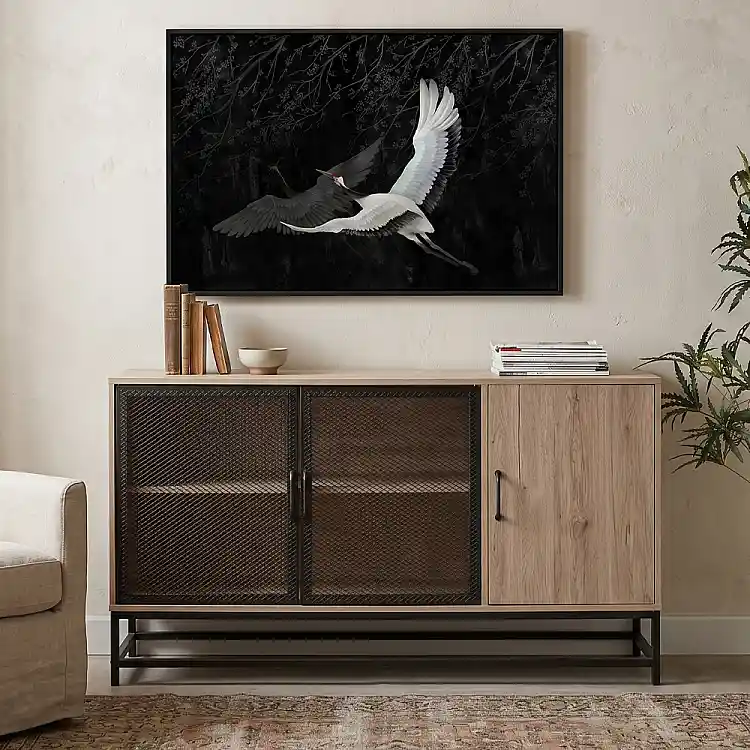 LIBERTA PLEGMA ΜΠΟΥΦΕΣ SONOMA ΜΑΥΡΟ 150x40x82cm