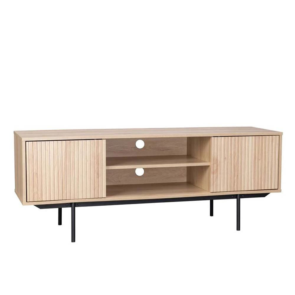 LIBERTA RIGOTE TV STAND 2ΠΟΡΤΕΣ SONOMA 140x39x53