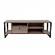 LIBERTA SPACE TV STAND 2ΡΑΦΙΑ 1ΣΥΡΤΑΡΙ SONOMA ΜΑΥΡΟ 120x35x45 LIBERTA SPACE TV STAND 2ΡΑΦΙΑ 1ΣΥΡΤΑΡΙ SONOMA ΜΑΥΡΟ 120x35x45