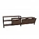 LIBERTA RAM TV STAND ΚΑΡΥΔΙ ΜΑΥΡΟ 180x35x55 LIBERTA RAM TV STAND ΚΑΡΥΔΙ ΜΑΥΡΟ 180x35x55