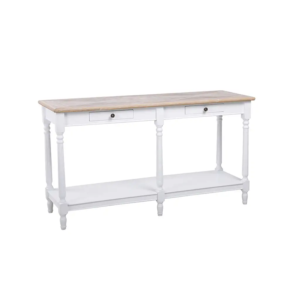 LIBERTA HISTORY ΚΟΝΣΟΛΑ ΛΕΥΚΟ ΦΥΣΙΚΟ 143x48x79cm