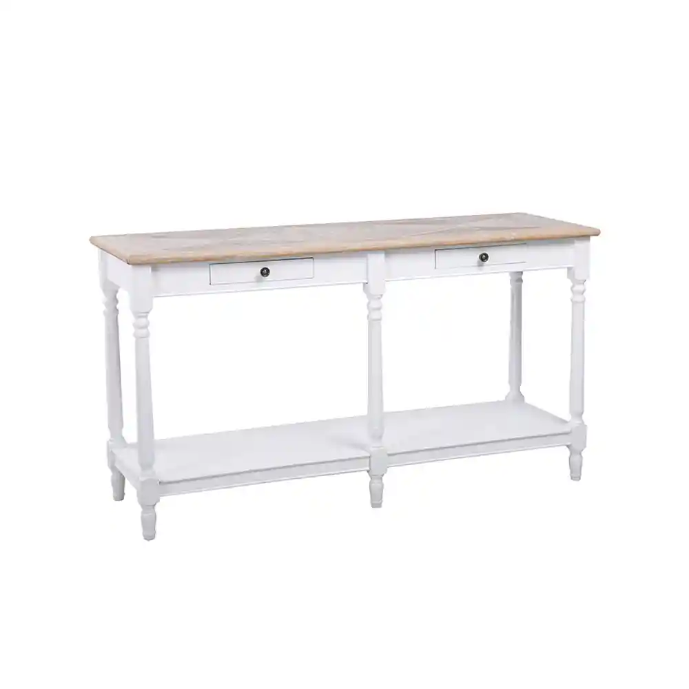 LIBERTA HISTORY ΚΟΝΣΟΛΑ ΛΕΥΚΟ ΦΥΣΙΚΟ 143x48x79cm