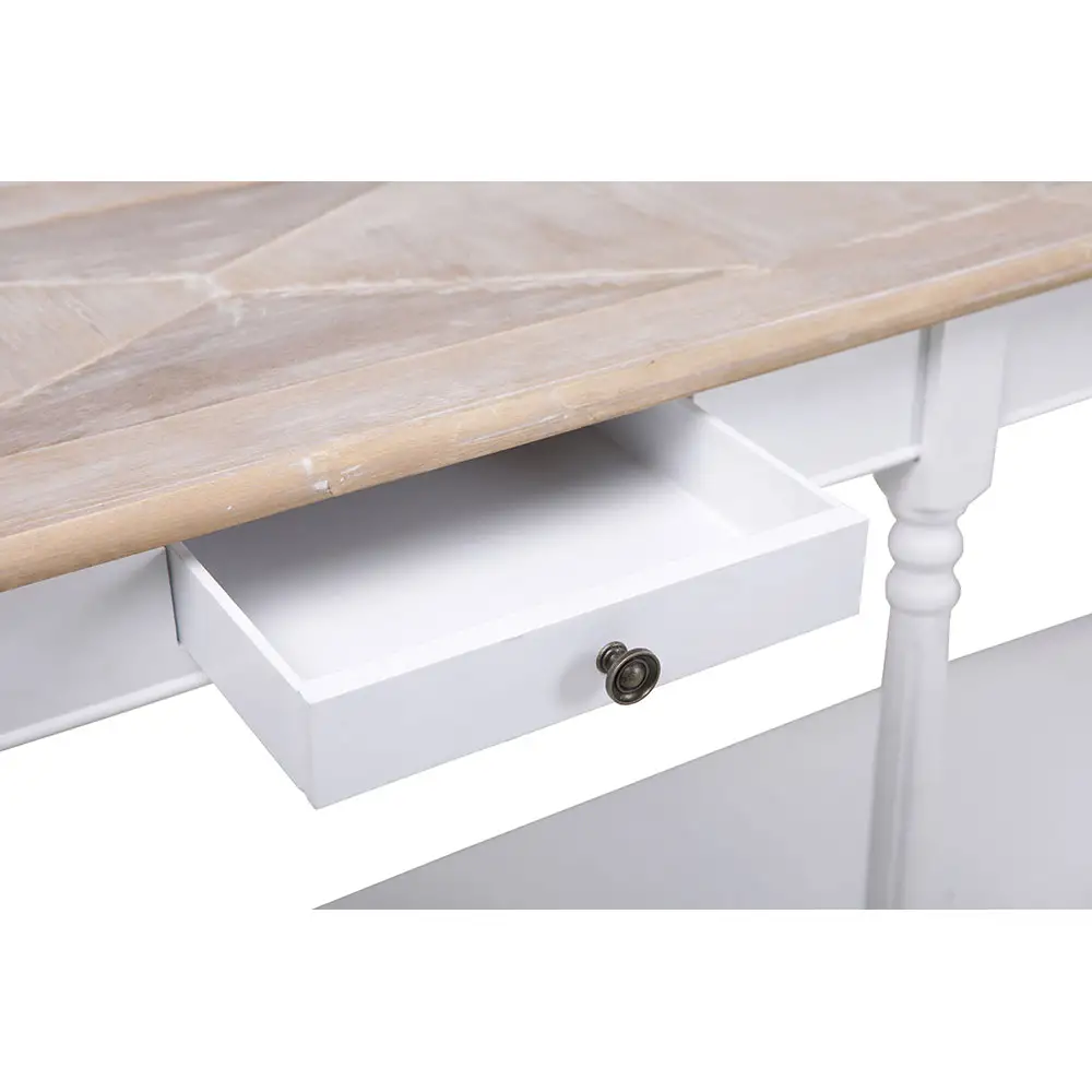 LIBERTA HISTORY ΚΟΝΣΟΛΑ ΛΕΥΚΟ ΦΥΣΙΚΟ 143x48x79cm