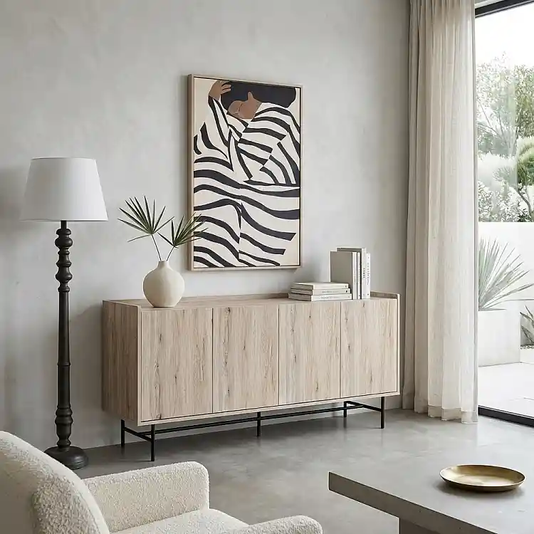 LIBERTA BRICK-URBAN ΜΠΟΥΦΕΣ SONOMA 161x39.5x80cm