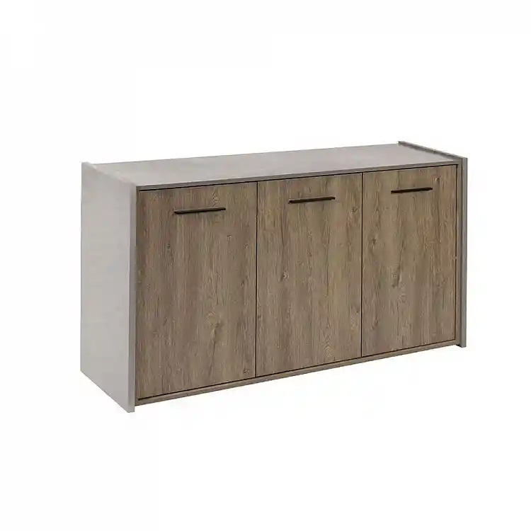 LIBERTA BONDI 2 ΜΠΟΥΦΕΣ SONOMA ΣΚΟΥΡΟ CEMENT 160x45x85cm