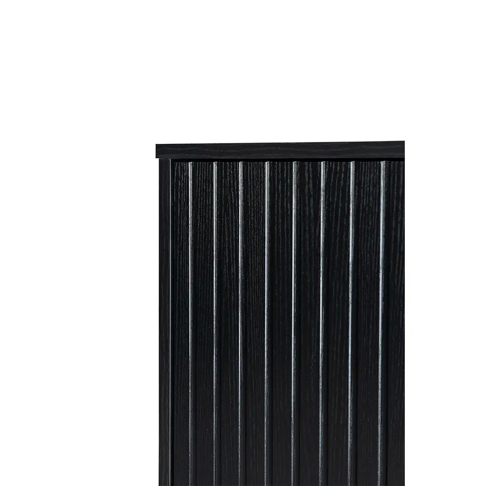 LIBERTA KIMONO ΜΠΟΥΦΕΣ 4ΠΟΡΤΕΣ ΜΑΥΡΟ 157.5x39x83cm